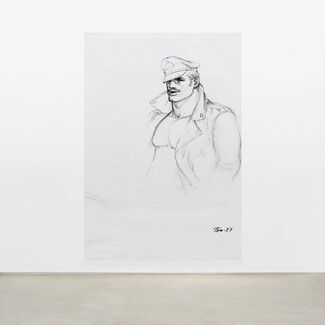 TOM OF FINLAND / EXHIBITION IN CONJUNCTION WITH TOM HOUSE: THE WORK AND LIFE OF TOM OF FINLAND AT MOCA DETROIT, installation view