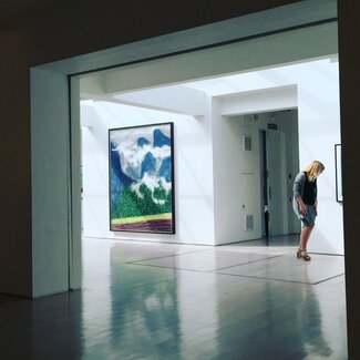 David Hockney, The Yosemite Suite, installation view