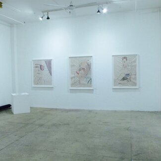 "The Year of The Woman" Group Exhibition-Rebecca Dayan, Ahn Sun Mi & KESH, installation view