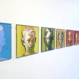 “POPULATION DEFACED” Featuring Ray Turner, installation view