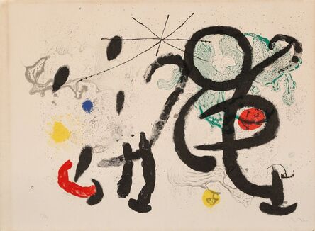 Joan Miró, ‘Danse Barbare’, 1963