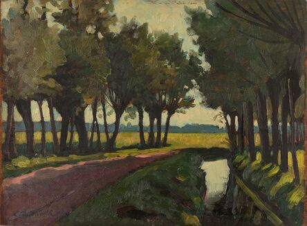 Leonardo Dudreville, ‘Paesaggio’, 1926