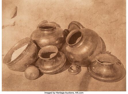 Edward S. Curtis, ‘San Juan Pottery, Plate 597’, 1905