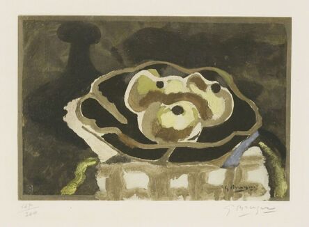 Georges Braque, ‘Still Life with Apples (Spitzer P.14)’, 1955