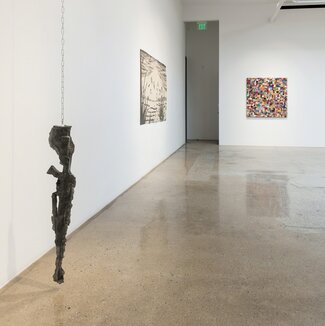 Through-Line: Drawing and Weaving by 19 Artists, installation view