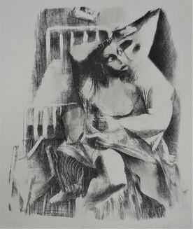 Ernest Crichlow, ‘Lovers’, 1938