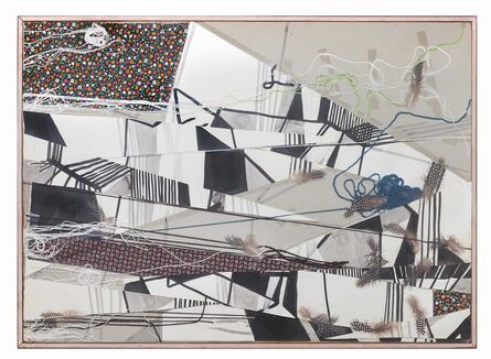 Maria Lai, ‘Paesaggio al vento’, 1974