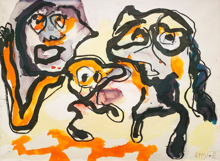 Karel Appel, ‘Figures’, 1975