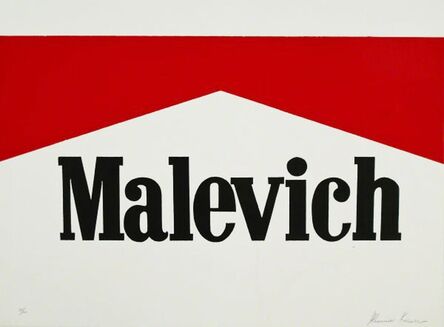 Alexander Kosolapov, ‘Malevich’, 1990