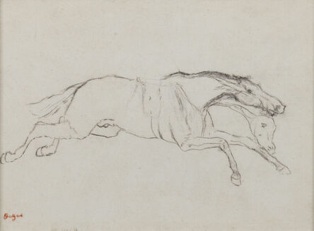 Edgar Degas, ‘Cheval Galopant’, 1834-1917