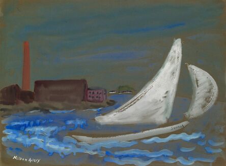 Milton Avery, ‘Untitled (Souris Under Sail)’, ca. 1930