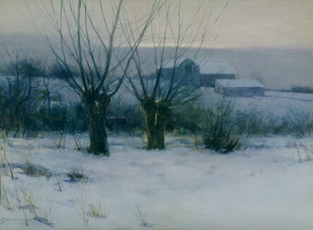 Charles Warren Eaton, ‘Winter Orchard’, 1891