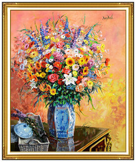 Dan Poole, ‘Flowers & White Basket’, 20th Century