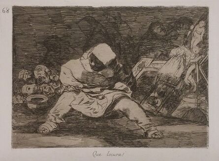 Francisco de Goya, ‘QUE LOCURA!’, 1808-1814