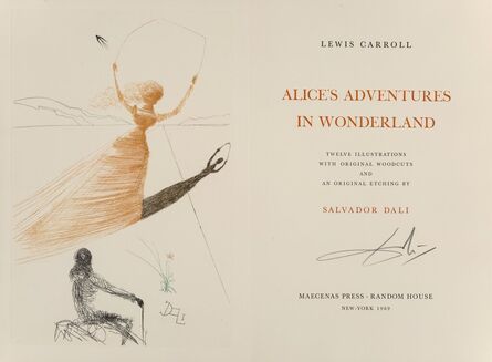 Salvador Dalí, ‘Alice in Wonderland’, 1969