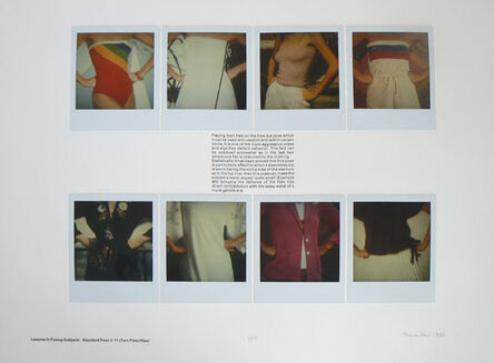 Robert Heinecken, ‘Lessons in Posing Subjects: Standard Pose # 11 (Two Fists/Hips)’, 1982