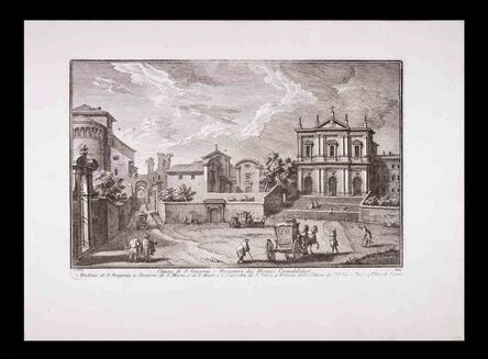Giuseppe Vasi, ‘Chiesa Di S. Giorgio’, Late 18th Century
