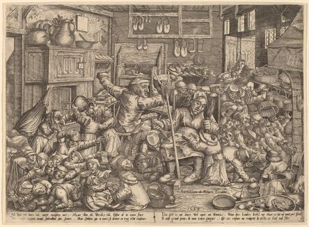 Peter van der Borcht, ‘The Cobbler's Unruly Family’, 1559