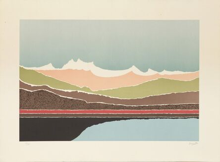 Arthur Secunda, ‘Lake’, ca. 1980