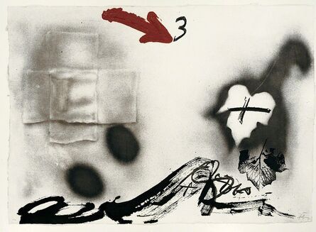 Antoni Tàpies, ‘Fulles’, 1987