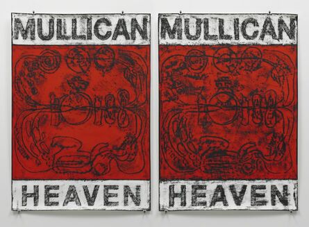 Matt Mullican, ‘Untitled (Poster Heaven / red)’, 2012