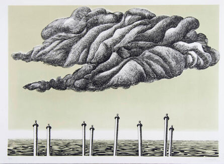 Giacomo Porzano, ‘Untitled (Clouds over Venice)’, 1973