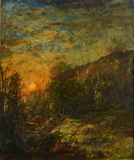 William Louis Sonntag, ‘The Approach of Evening’, 1896