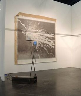 Linarejos Moreno, ‘Tejiendo los restos del naufragio II’, 2015