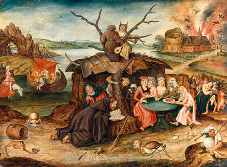 Pieter Bruegel the Younger, ‘The Temptation of Saint Anthony’, 1625