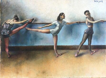 Isaac Soyer, ‘Three Ballerinas’, ca. 1935