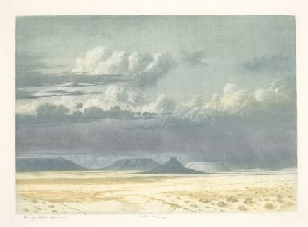 George Elbert Burr, ‘Arizona Clouds ’, 1915