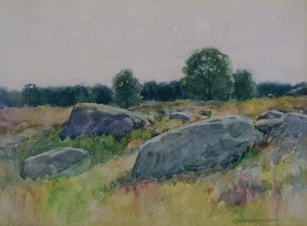 Charles Warren Eaton, ‘Rocks in a Field’, ca. 1896