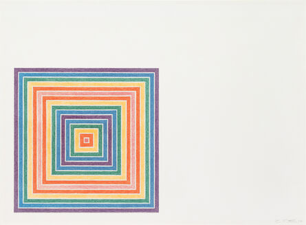 Frank Stella, ‘Gran Cairo, from Multicolored Squares I (A. & K. 81)’, 1972