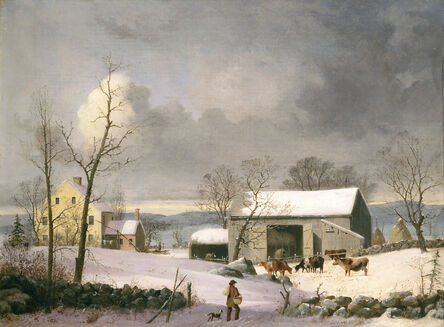 George Henry Durrie, ‘Winter in the Country’, ca. 1858