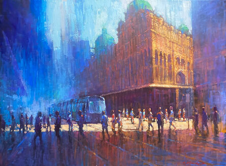 David Hinchliffe, ‘Afternoon in the City Centre’, 2021