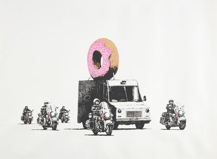 Banksy, ‘Donuts (Strawberry)’, 2009