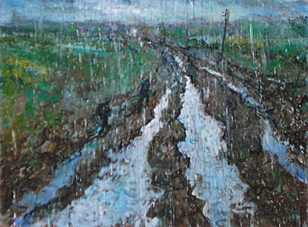 Chester Arnold, ‘Study for Hard Rain’, 2010