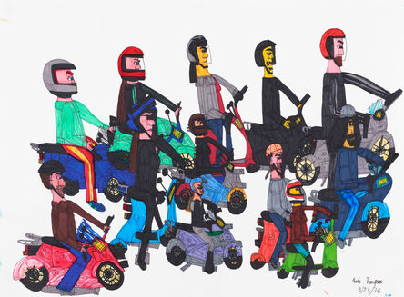 Kate Thompson, ‘Untitled (Scooters)’, 2016