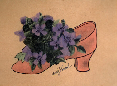 Andy Warhol, ‘Judy Garland Shoe from: A La Recherche Du Shoe Perdu’, 1955