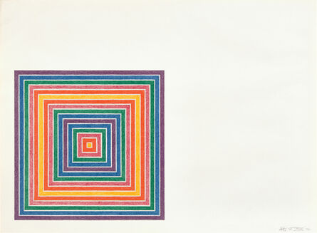 Frank Stella, ‘Honduras Lottery Co., from Multicolored Squares I (A. & K. 76)’, 1972
