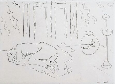 Henri Matisse, ‘Figure endormie dans un intérieur (Interior with Sleeping Figure)’, 1929