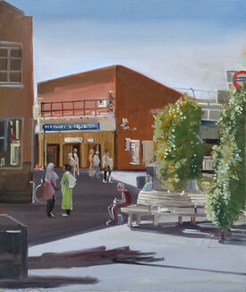 Shibu Natesan, ‘Highbury and Islington Tube station ’, 2022