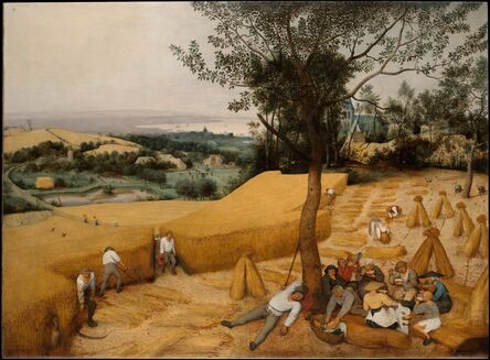 Pieter Bruegel the Elder, ‘The Harvesters’, 1565