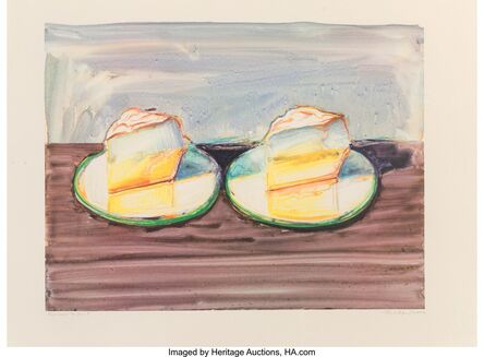 Wayne Thiebaud, ‘Untitled (Cake)’, 2002