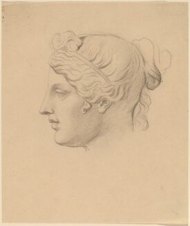 Horatio Greenough, ‘Classical Head in Profile’