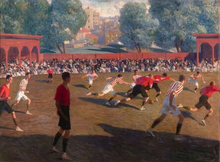 Fedor Ivanovich Zakharov, ‘Football’, ca. 1912