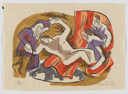David Park, ‘Joseph Cast in a Pit, from the Genesis series’, ca. 1934