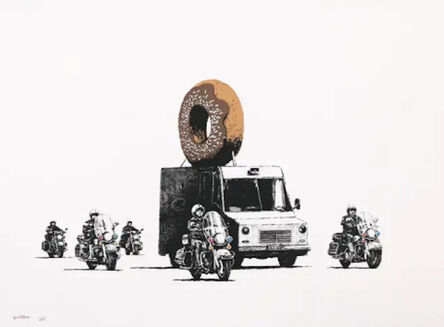 Banksy, ‘Donuts (Chocolate)’, 2009