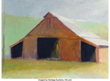 Wolf Kahn, ‘Tennessee Horse Barn’, 1982
