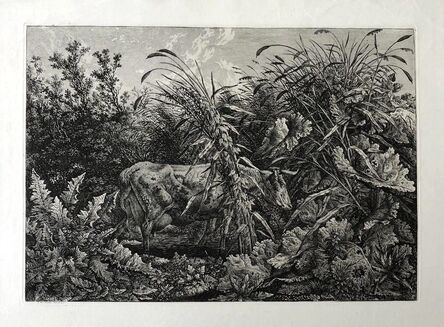 Carl Wilhelm Kolbe, ‘The Cow in a Swamp  ’, ca. 1799